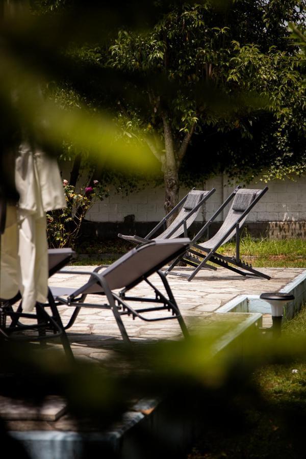 Zeusplace Poolvilla Natura Paralia Kateríni Buitenkant foto
